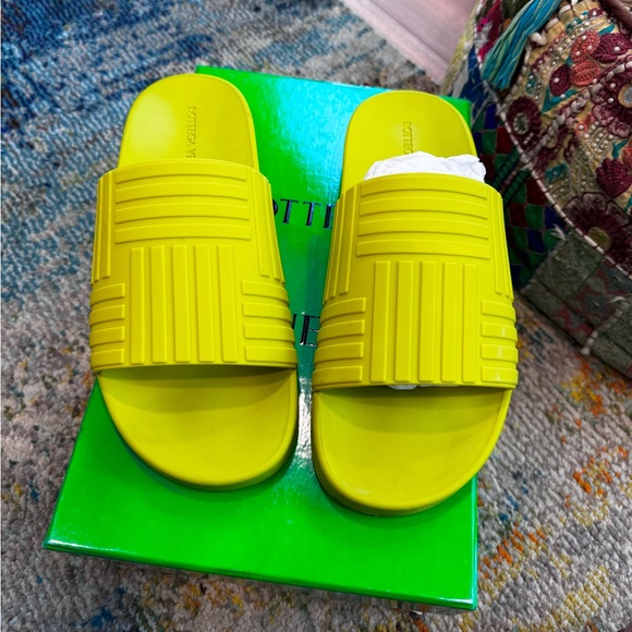 Bottega Veneta | Shoes | Bottega Veneta Slides Size 42 | Poshmark